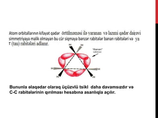 Bununla əlaqədar olaraq üçüzvlü tsikl daha davamsızdır və
C-C rabitələrinin qırılması hesabına asanlıqla açılır.
 