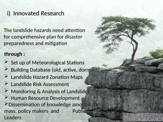 TSingh - climate change & landslide hazards.ppt