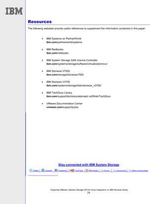 TSL03104USEN Exploring VMware vSphere Storage API for Array Integration on the IBM Storwize family