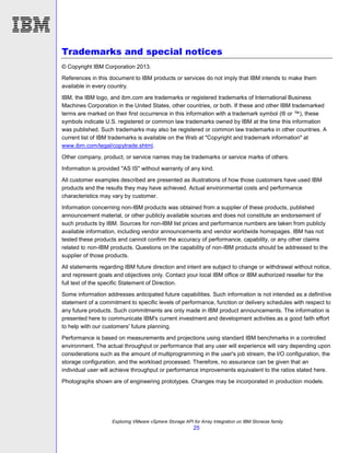 TSL03104USEN Exploring VMware vSphere Storage API for Array Integration on the IBM Storwize family