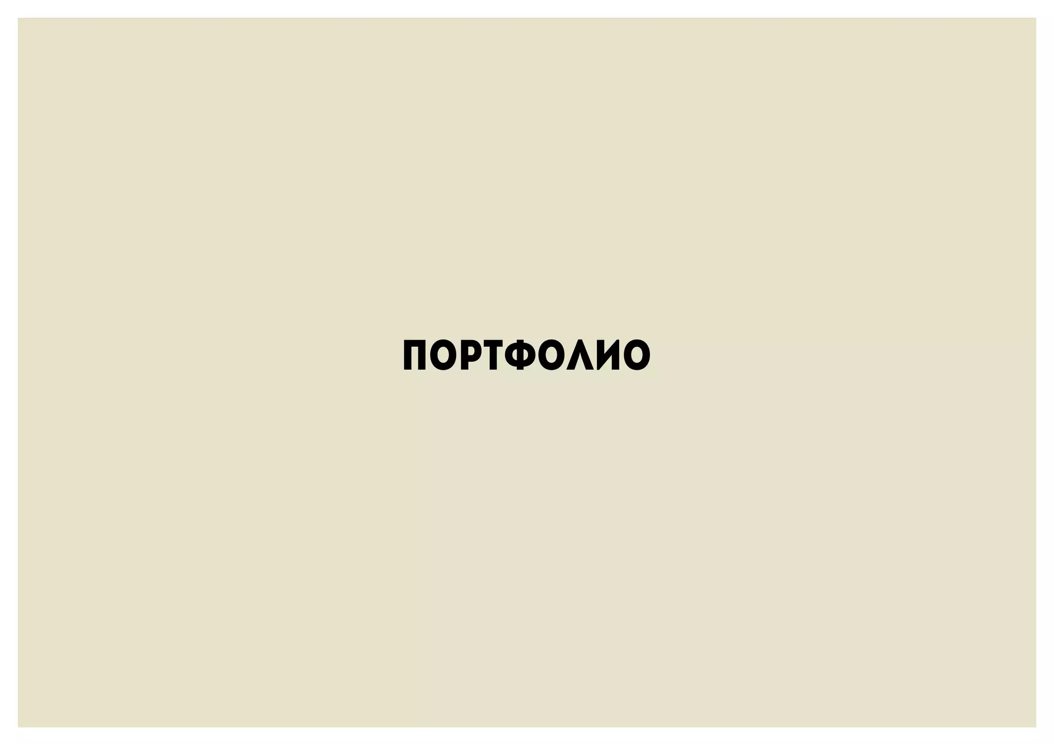 Портфолио
 