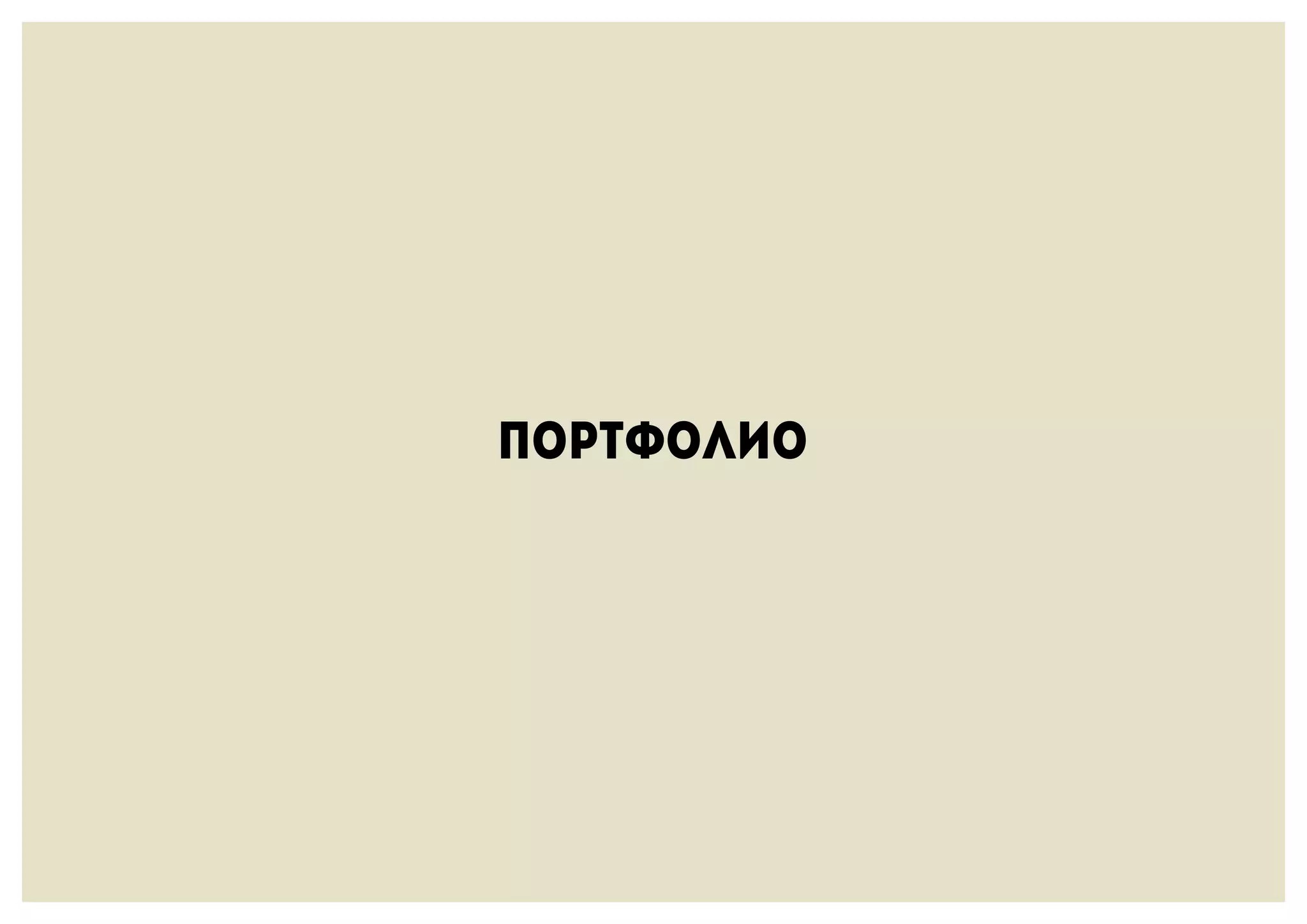 Портфолио
 