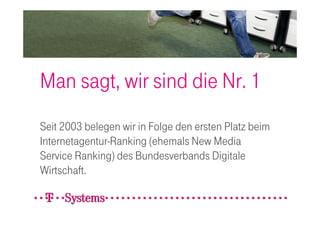 T-Systems Multimedia Solutions - Die ideale Internetagentur.