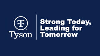 Strong Today,
Leading for
Tomorrow
 