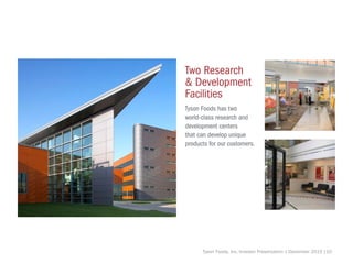 Tyson Foods, Inc. Investor Presentation | December 2015 |10
 