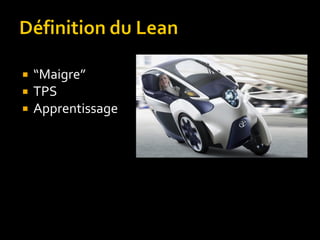 “Maigre” 
TPS 
Apprentissage  