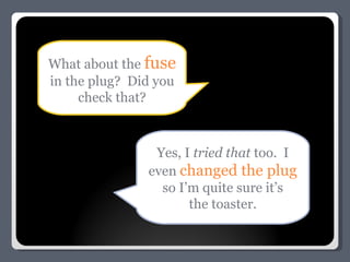 What about the  fuse   in the plug?  Did you check that? Yes, I  tried that  too.  I even  changed the plug  so I’m quite sure it’s the toaster. 