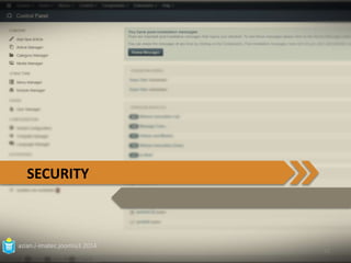SECURITY 
azian.i-imatec.joomla3.2014 
92 
 