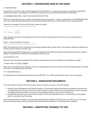 Tso and ispf | PDF