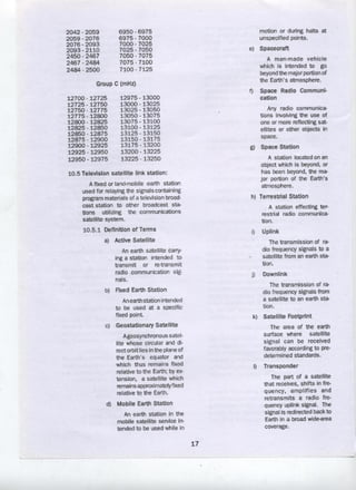 Technical Standards and Operating Requirements for Television
