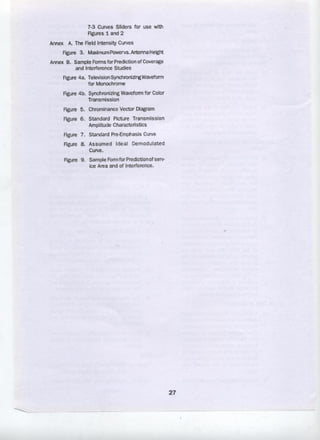 Technical Standards and Operating Requirements for Television