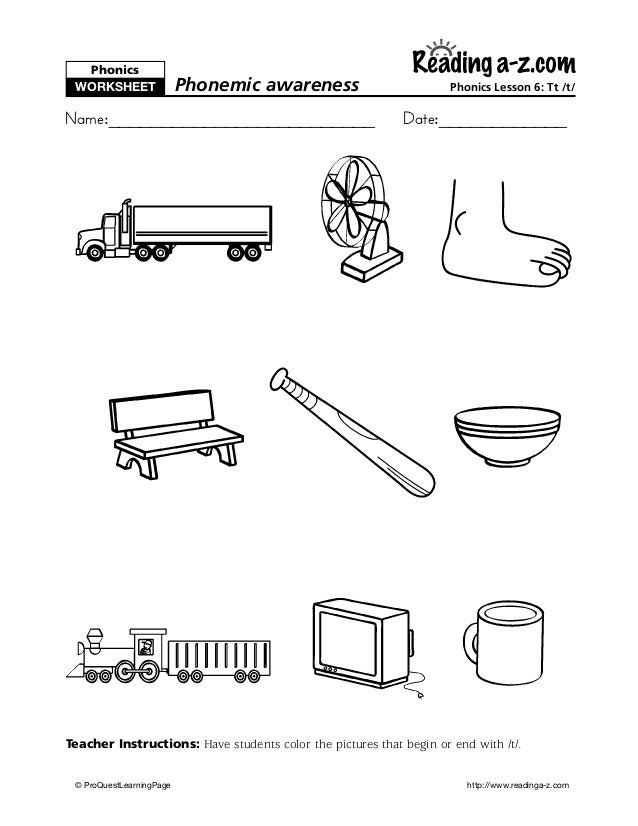 t sound lesson plan