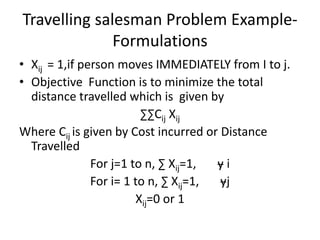 Tsp branch and-bound | PPTX | Cycling | Sports