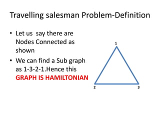 Tsp branch and-bound | PPTX | Cycling | Sports