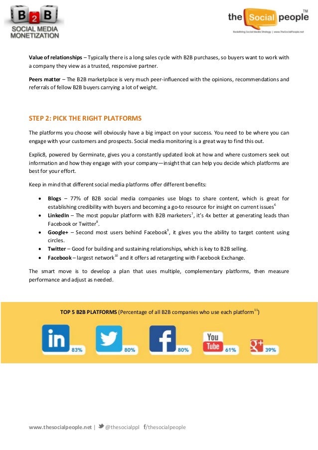 Whitepaper B2B Social Media Monetization