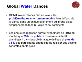 Projet Global Water Danse