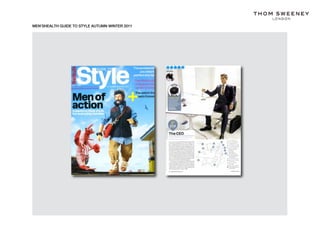 MEN’SHEALTH GUIDE TO STYLE AUTUMN WINTER 2011
 