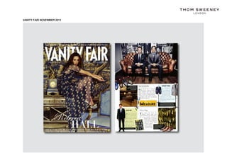 VANITY FAIR NOVEMBER 2011
 