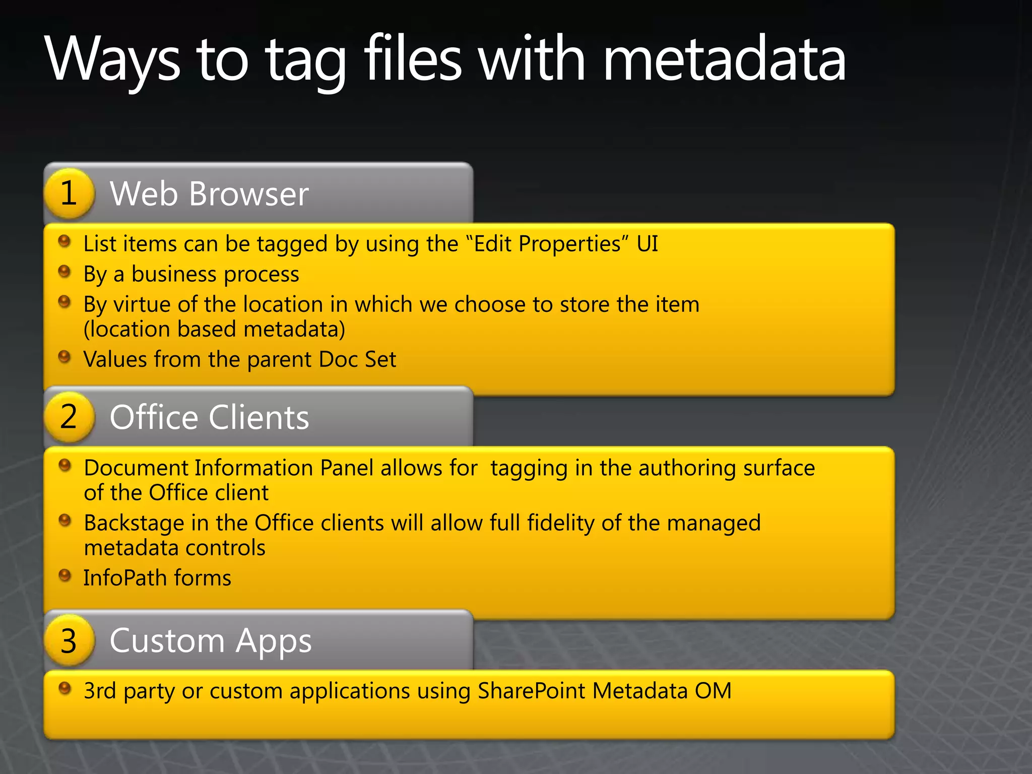 Outlook task pane and ribbon