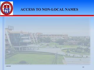 ACCESS TO NON-LOCAL NAMES
1/28/2025
124
 