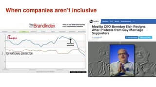 When companies aren’t inclusive
 