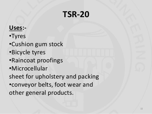 technically specified natural rubber