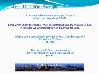 Cost Segregation | PDF