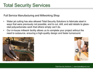 Understanding Bulletproof Glass and Bullet Resistant Barriers | PPTX