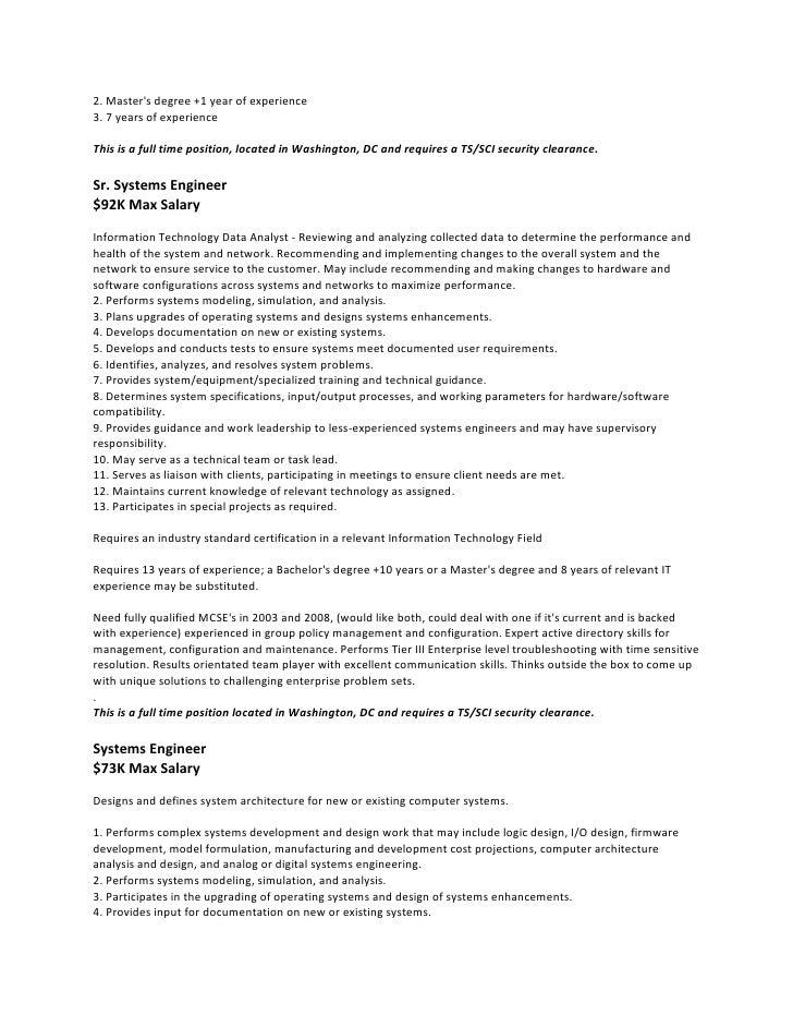 TS SCI Positions 4.9.10