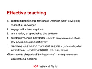 History of Teaching Physics and Its Application | PPT