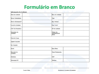 Formulário em Branco
 