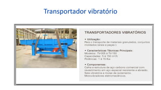 Transportador vibratório
 