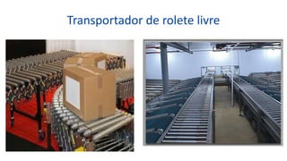 Transportador de rolete livre
 