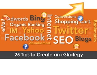 25 Tips to Create an eStrategy
 