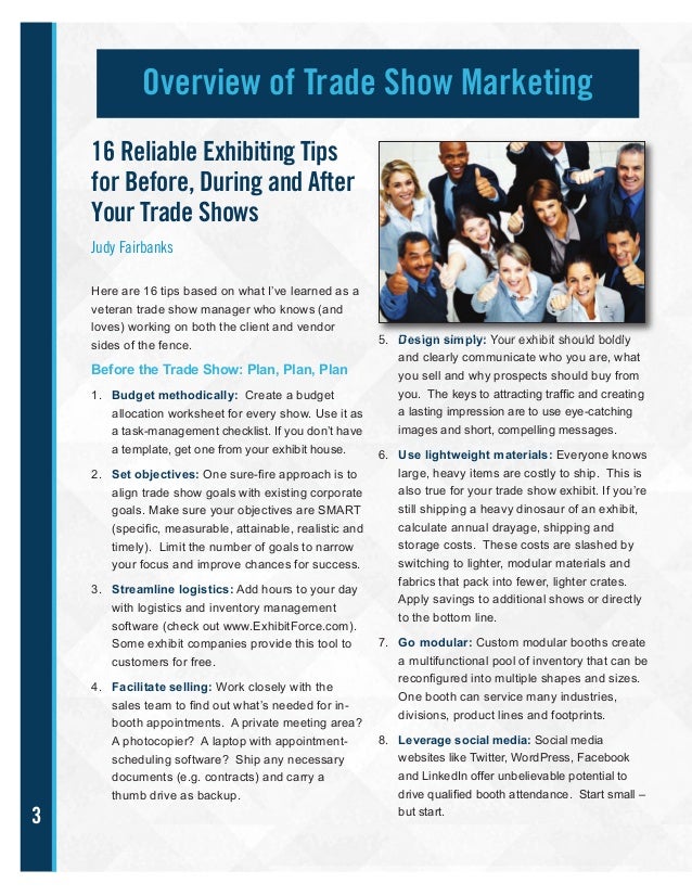 Trade tips