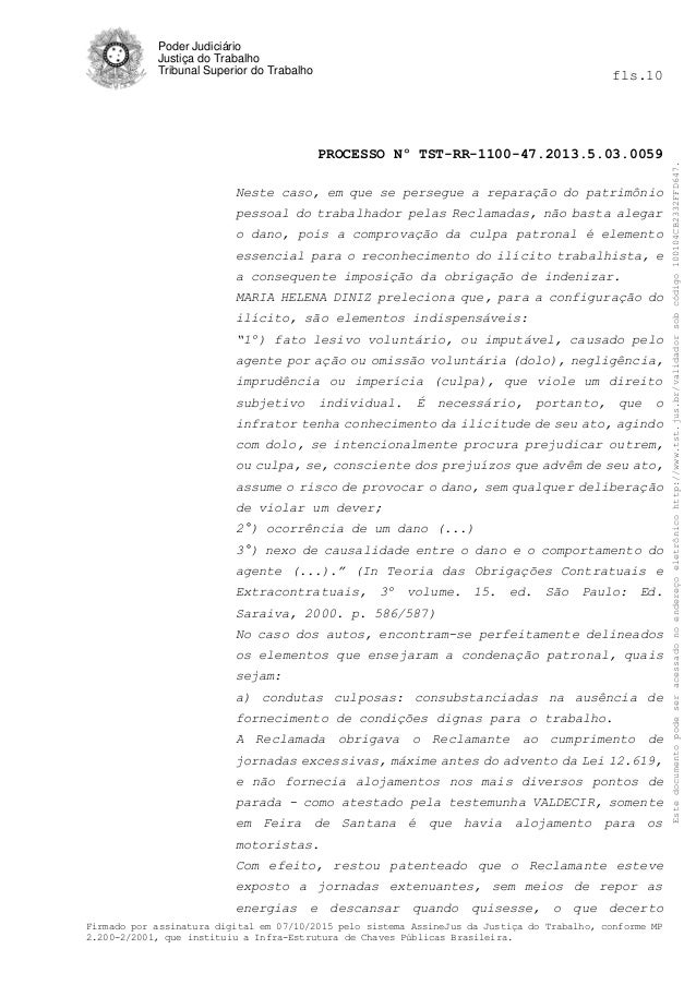 Artigo 47 clt