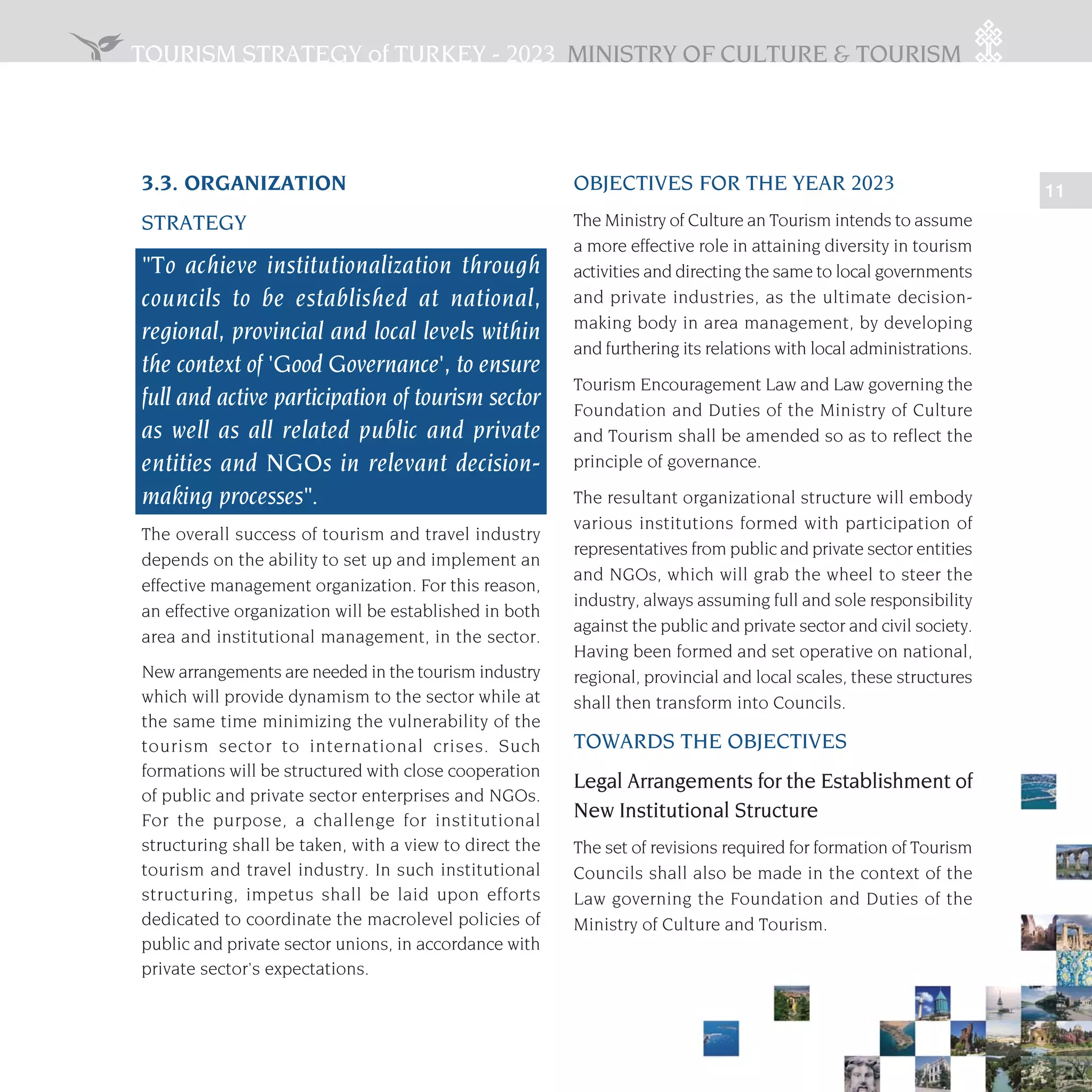 Tourism Development Strategy Tourism Development Strategy for Turkey 2020 | PDF