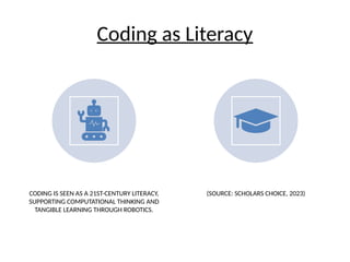 CODING AND ROBOTICS IN EDUCATION FO KIDS. | PPTX