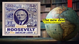The new deal
L. MANDLA (220143431)
 