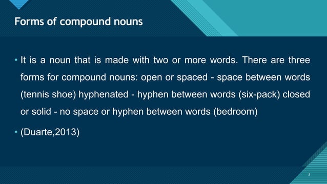 Science Compound Non Example compound nouns | PPTX | Chemistry | Science