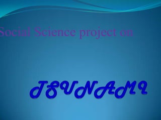 Social Science project on
 