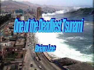 One of the Deadliest Tsunami Brian Lee 