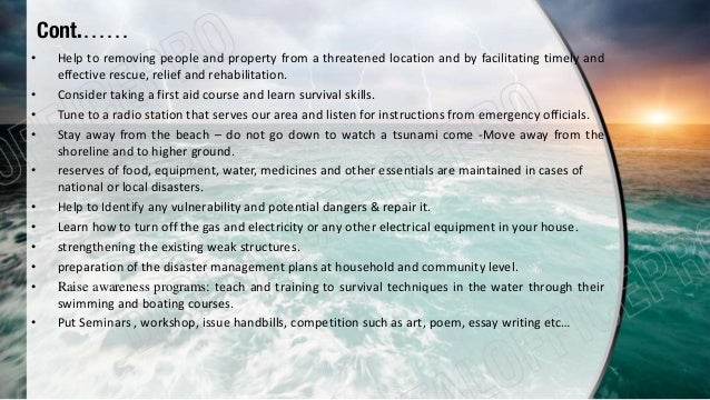 Tsunami How To Write An Essay Thesis also Abraham Lincoln Essay Paper Research Essay Proposal Template