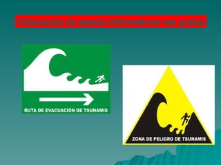 Colocación de paneis informativos nas praias 