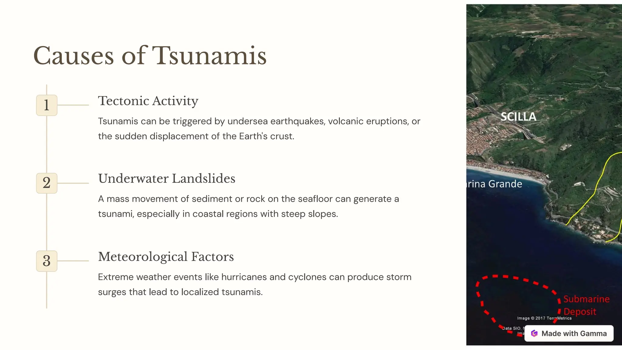 Warning tsunami pd 4 artinya