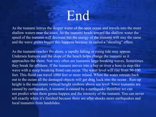 Is there gonna be a tsunami in hawaii