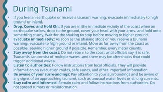 Tsunami approaching