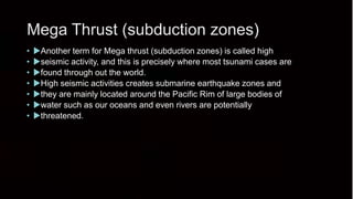 Pacific rim earthquake activity