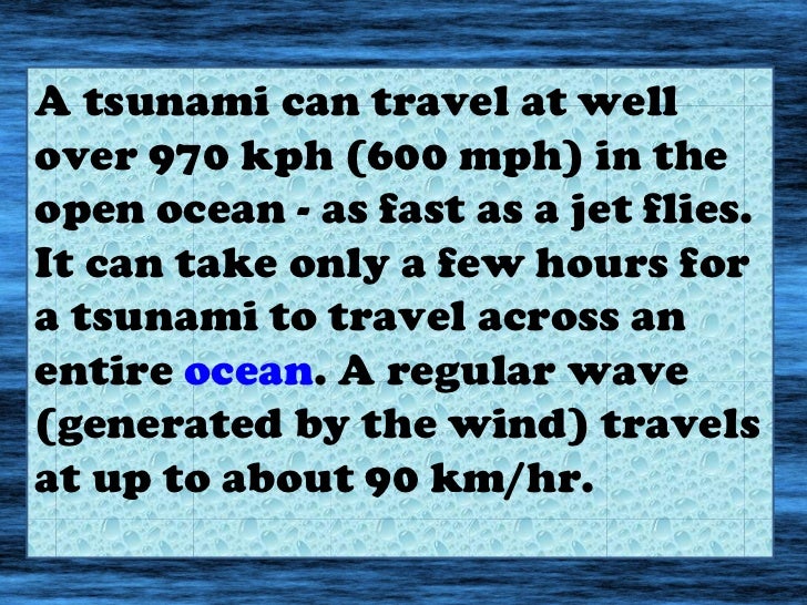 tsunami powerpoint tsunami powerpoint, Presentation templates