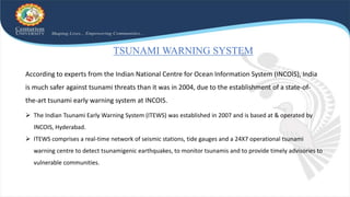 Tsunami warning center in india